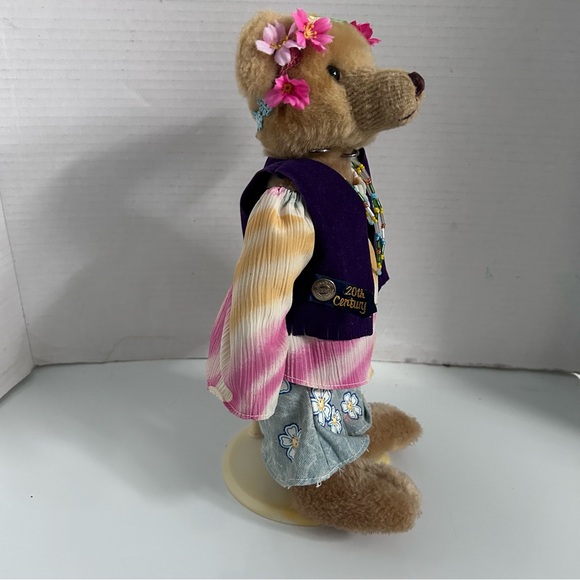 Vintage 1999 Brass Button Bears 12" Ivy 1960’s  20th Century Collectibles - Picture 3 of 10